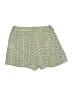 Zara Chevron-herringbone Green Shorts Size 24 waist (estimated) - photo 2