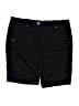 Ann Taylor 100% Cotton Solid Black Cargo Shorts Size 8 - photo 1
