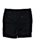 Ann Taylor 100% Cotton Solid Black Cargo Shorts Size 8 - photo 2
