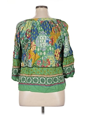 Figueroa & Flower 3/4 Sleeve Blouse (view 2)