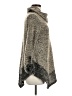 SJS Tweed Gray Poncho Size M - photo 4