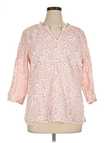 Talbots 3/4 Sleeve Blouse (view 1)
