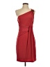 Laundry by Shelli Segal Solid Red Cocktail Dress Size 4 - photo 1