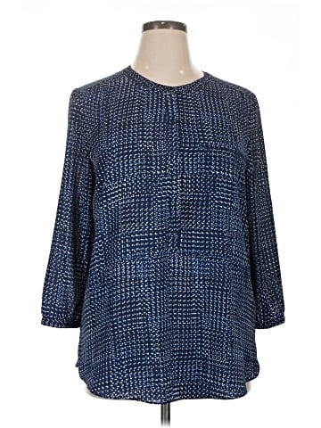 Not Your Daughter's Jeans 3/4 Sleeve Blouse (view 1)