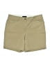 Lands' End Solid Tan Khaki Shorts Size 10 - photo 1