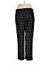 Liz Claiborne Plaid Black Dress Pants Size 12 - photo 2