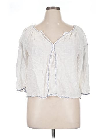 Max Studio 3/4 Sleeve Blouse (view 1)