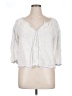 Max Studio White 3/4 Sleeve Blouse Size XL - photo 1