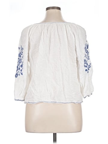 Max Studio 3/4 Sleeve Blouse (view 2)