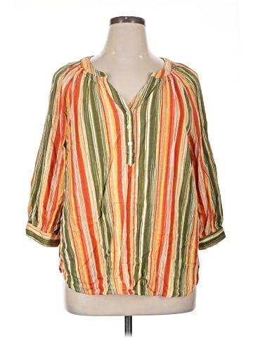 Ruby Rd. 3/4 Sleeve Blouse (view 1)