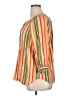 Ruby Rd. Stripes Orange 3/4 Sleeve Blouse Size XL - photo 5