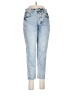 Habitual 100% Cotton Hearts Blue Jeans Size 27 waist - photo 1
