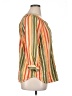 Ruby Rd. Stripes Orange 3/4 Sleeve Blouse Size XL - photo 4