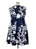 Sandra Darren Blue Casual Dress Size 20 - photo 2