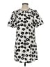 THML 100% Polyester Animal Print Silver Casual Dress Size XS - photo 1