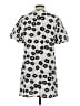 THML 100% Polyester Animal Print Silver Casual Dress Size XS - photo 2