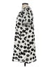THML 100% Polyester Animal Print Silver Casual Dress Size XS - photo 5