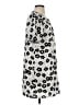 THML 100% Polyester Animal Print Silver Casual Dress Size XS - photo 4