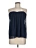 Alice + Olivia 100% Silk Blue Sleeveless Silk Top Size 8 - photo 1