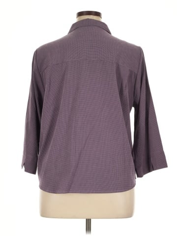 Cj Banks 3/4 Sleeve Button-Down Shirt (view 2)