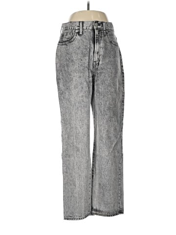 Madewell The Perfect Vintage Straight Jean in Acid Wash (view 1)