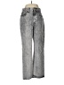 Madewell 100% Cotton Tweed Gray Jeans Size 28 waist - photo 1