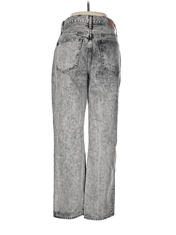 Madewell The Perfect Vintage Straight Jean in Acid Wash (view 2)