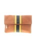 J. McLaughlin Stripes Tan Clutch One size - photo 1