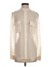 BCBGMAXAZRIA 100% Silk Ivory Long Sleeve Silk Top Size S - photo 1