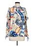 Melissa Paige Paisley Blue 3/4 Sleeve Blouse Size M - photo 1