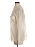BCBGMAXAZRIA 100% Silk Ivory Long Sleeve Silk Top Size S - photo 5