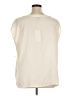 ModCloth 100% Polyester Ivory Sleeveless T-Shirt Size 1X - photo 2