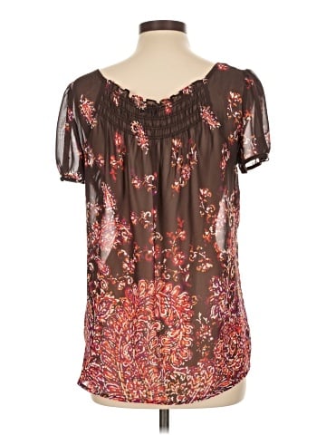 a.n.a. A New Approach Short Sleeve Blouse (view 2)