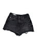 Zara Black Denim Shorts Size 8 - 9 - photo 1