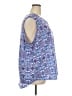 Dept222 100% Polyester Blue Sleeveless Blouse Size 3X - photo 4