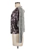 The Clas-sic Metallic Silver Long Sleeve Top Size M - photo 5