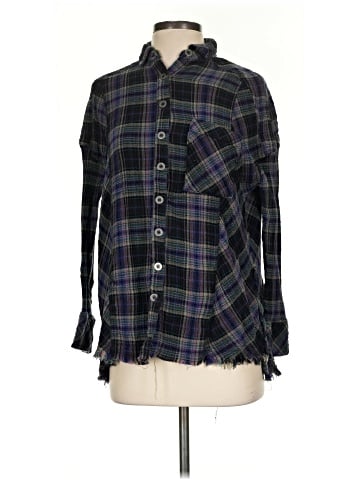 Free People Long Sleeve Button-Down Shirt (view 1)
