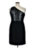 Evan Picone 100% Polyester Black Cocktail Dress Size 14 - photo 2