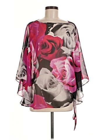 Susan Graver 3/4 Sleeve Blouse (view 1)