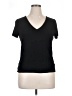 Express Black Short Sleeve Top Size XL - photo 1