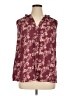 41Hawthorn 100% Polyester Floral Burgundy Sleeveless Blouse Size 1X - photo 1