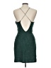 Speechless Solid Green Cocktail Dress Size 13 - photo 2