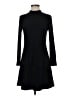 Madewell Solid Black Casual Dress Size S - photo 1