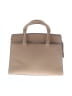 DKNY 100% Leather Solid Tan Leather Satchel One size - photo 1