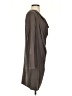 Gold Hawk 100% Silk Gray Casual Dress Size S - photo 4