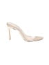 Schutz 100% Leather Ivory Sandals Size 5 - photo 1