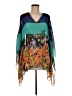 India Boutique 100% Polyester Teal Kimono One size - photo 1
