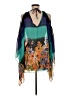 India Boutique 100% Polyester Teal Kimono One size - photo 2