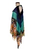 India Boutique 100% Polyester Teal Kimono One size - photo 5