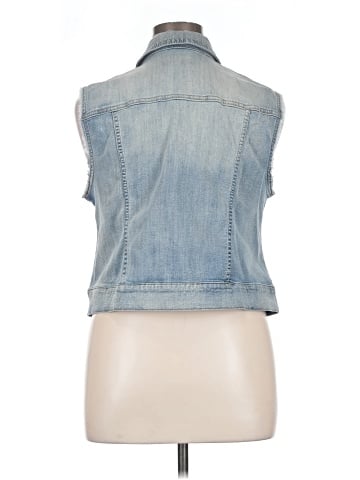LOGO by Lori Goldstein Denim Vest (view 2)